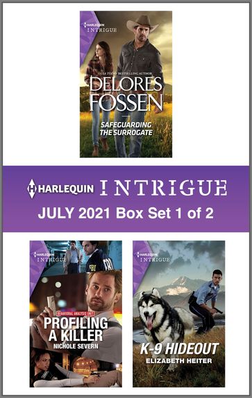 Harlequin Intrigue July 2021 - Box Set 1 of 2 - Delores Fossen - Elizabeth Heiter - Nichole Severn