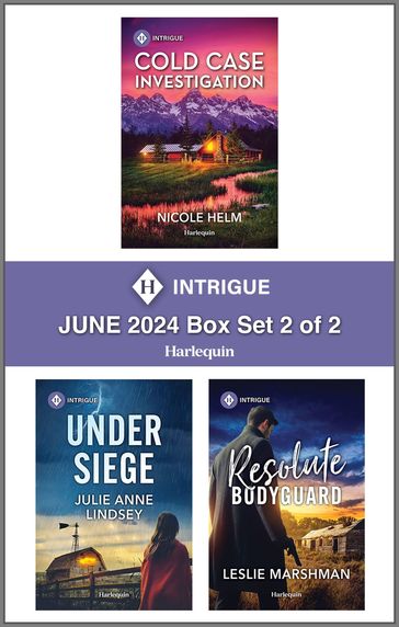 Harlequin Intrigue June 2024 - Box Set 2 of 2 - Nicole Helm - Julie Anne Lindsey - Leslie Marshman