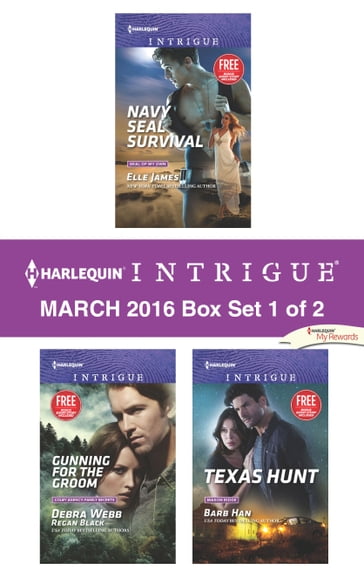 Harlequin Intrigue March 2016 - Box Set 1 of 2 - Elle James - Barb Han - Debra Webb - Regan Black - Delores Fossen