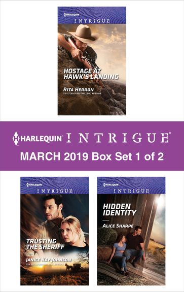 Harlequin Intrigue March 2019 - Box Set 1 of 2 - Alice Sharpe - Janice Kay Johnson - Rita Herron
