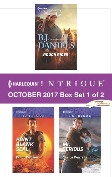 Harlequin Intrigue October 2017 - Box Set 1 of 2 - B.J. Daniels - Carol Ericson - Danica Winters