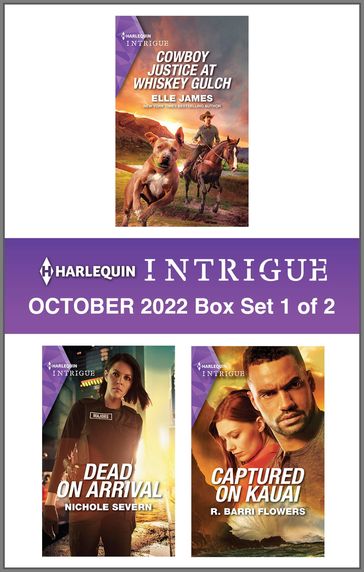 Harlequin Intrigue October 2022 - Box Set 1 of 2 - Elle James - Nichole Severn - R. Barri Flowers