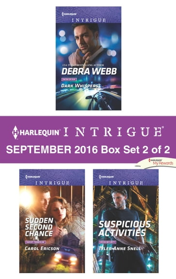 Harlequin Intrigue September 2016 - Box Set 2 of 2 - Carol Ericson - Debra Webb - Tyler Anne Snell