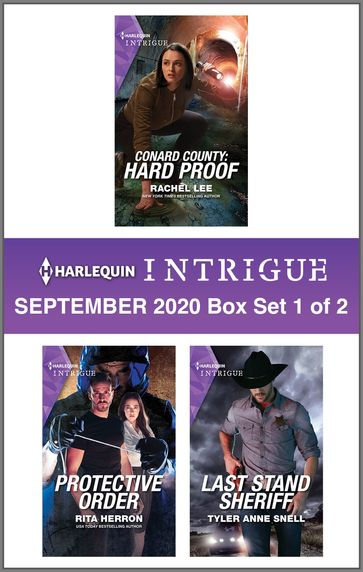 Harlequin Intrigue September 2020 - Box Set 1 of 2 - Rachel Lee - Rita Herron - Tyler Anne Snell