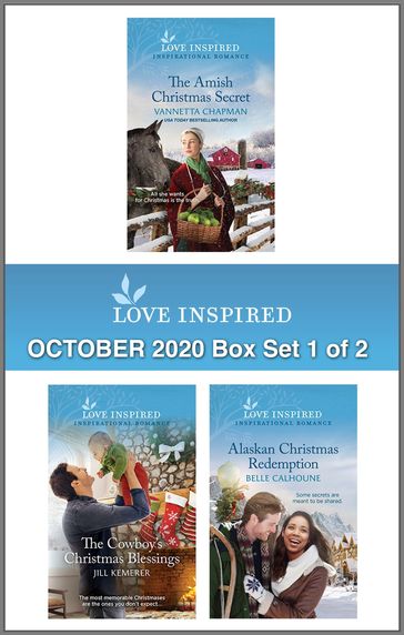 Harlequin Love Inspired October 2020 - Box Set 1 of 2 - Vannetta Chapman - Jill Kemerer - Belle Calhoune