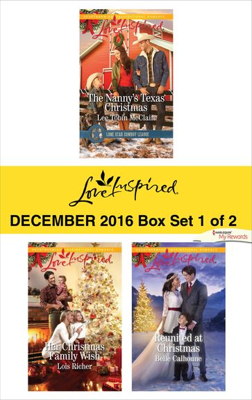 Harlequin Love Inspired December 2016 - Box Set 1 of 2 - Belle Calhoune - Lee Tobin McClain - Lois Richer