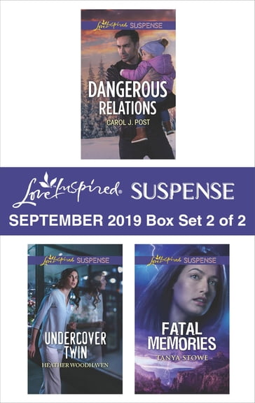 Harlequin Love Inspired Suspense September 2019 - Box Set 2 of 2 - Carol J. Post - Heather Woodhaven - Tanya Stowe
