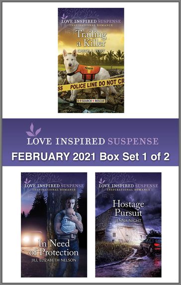 Harlequin Love Inspired Suspense February 2021 - Box Set 1 of 2 - Carol J. Post - Jenna Night - Jill Elizabeth Nelson