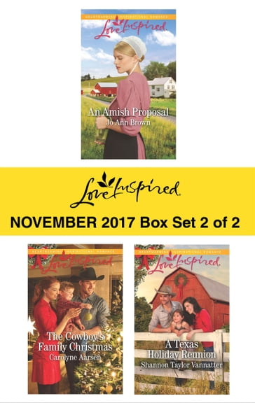 Harlequin Love Inspired November 2017 - Box Set 2 of 2 - Carolyne Aarsen - Jo Ann Brown - Shannon Taylor Vannatter