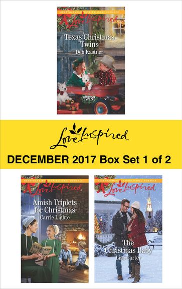 Harlequin Love Inspired December 2017 - Box Set 1 of 2 - Carrie Lighte - Deb Kastner - Lisa Carter