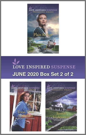 Harlequin Love Inspired Suspense June 2020 - Box Set 2 of 2 - Connie Queen - Dana R. Lynn - Virginia Vaughan