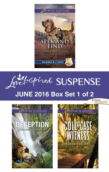 Harlequin Love Inspired Suspense June 2016 - Box Set 1 of 2 - Dana Mentink - Elizabeth Goddard - Sarah Varland