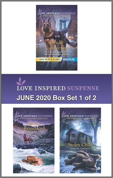 Harlequin Love Inspired Suspense June 2020 - Box Set 1 of 2 - Dana Mentink - Jane M. Choate - Lenora Worth