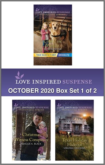 Harlequin Love Inspired Suspense October 2020 - Box Set 1 of 2 - Dana Mentink - Maggie K. Black - Virginia Vaughan