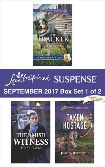 Harlequin Love Inspired Suspense September 2017 - Box Set 1 of 2 - Diane Burke - Jordyn Redwood - Lenora Worth