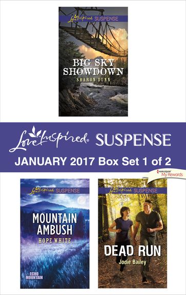 Harlequin Love Inspired Suspense January 2017 - Box Set 1 of 2 - Hope White - Jodie Bailey - Sharon Dunn