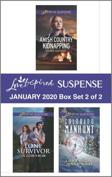 Harlequin Love Inspired Suspense January 2020 - Box Set 2 of 2 - Jenna Night - Jill Elizabeth Nelson - Lisa Phillips - Mary Alford