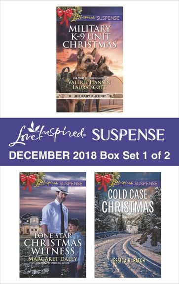 Harlequin Love Inspired Suspense December 2018 - Box Set 1 of 2 - Jessica R. Patch - Laura Scott - Margaret Daley - Valerie Hansen