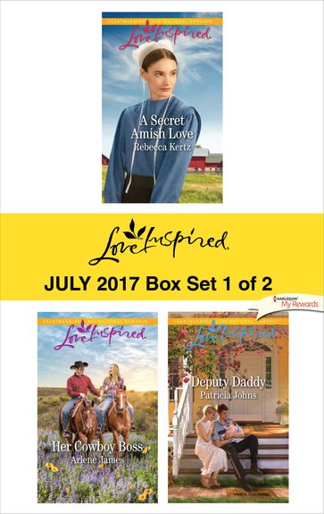 Harlequin Love Inspired July 2017 - Box Set 1 of 2 - Arlene James - Patricia Johns - Rebecca Kertz