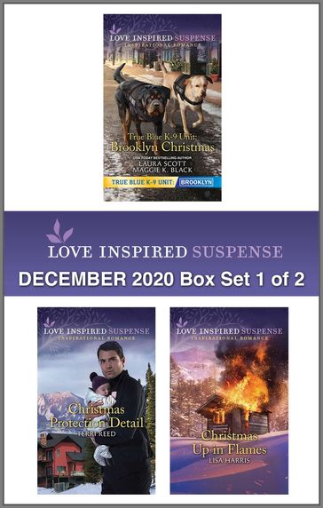 Harlequin Love Inspired Suspense December 2020 - Box Set 1 of 2 - Laura Scott - Lisa Harris - Maggie K. Black - Terri Reed