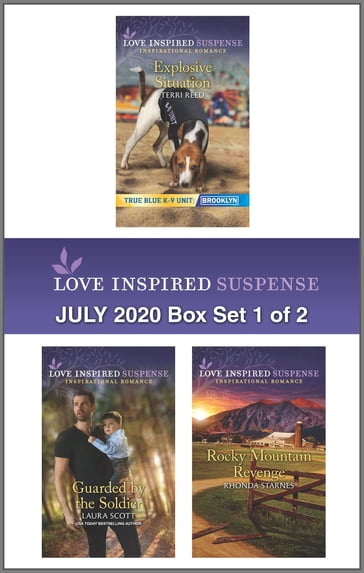 Harlequin Love Inspired Suspense July 2020 - Box Set 1 of 2 - Laura Scott - Rhonda Starnes - Terri Reed