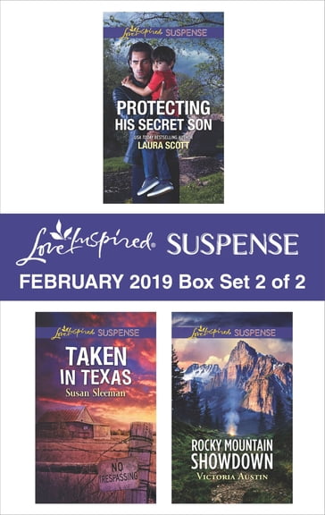 Harlequin Love Inspired Suspense February 2019 - Box Set 2 of 2 - Laura Scott - Susan Sleeman - Victoria Austin