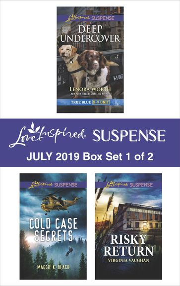 Harlequin Love Inspired Suspense July 2019 - Box Set 1 of 2 - Lenora Worth - Maggie K. Black - Virginia Vaughan