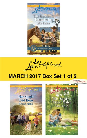 Harlequin Love Inspired March 2017 - Box Set 1 of 2 - Allie Pleiter - Arlene James - Lisa Carter