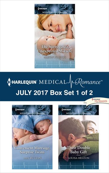 Harlequin Medical Romance July 2017 - Box Set 1 of 2 - Alison Roberts - Amy Ruttan - Louisa Heaton