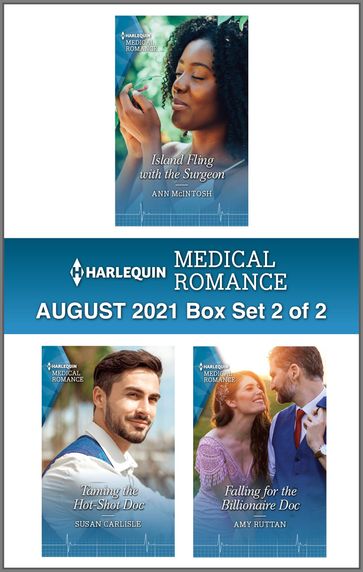 Harlequin Medical Romance August 2021 - Box Set 2 of 2 - Ann Mcintosh - Susan Carlisle - Amy Ruttan