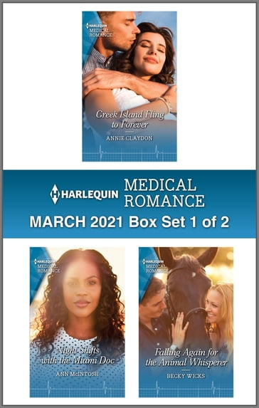 Harlequin Medical Romance March 2021 - Box Set 1 of 2 - Annie Claydon - Ann Mcintosh - Becky Wicks