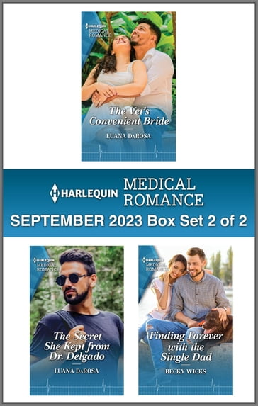 Harlequin Medical Romance September 2023 - Box Set 2 of 2 - Luana DaRosa - Becky Wicks