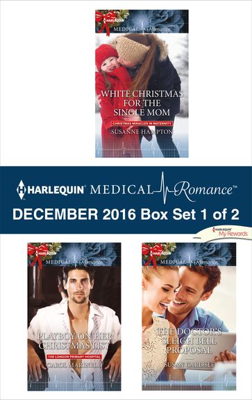 Harlequin Medical Romance December 2016 - Box Set 1 of 2 - Carol Marinelli - Susan Carlisle - Susanne Hampton
