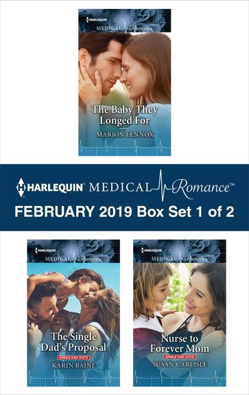 Harlequin Medical Romance February 2019 - Box Set 1 of 2 - Karin Baine - Marion Lennox - Susan Carlisle