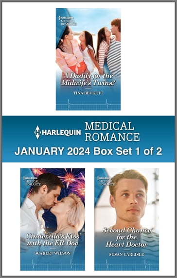 Harlequin Medical Romance January 2024 - Box Set 1 of 2 - Tina Beckett - Scarlet Wilson - Susan Carlisle