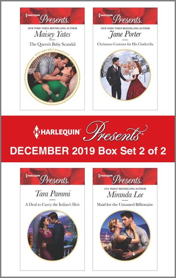 Harlequin Presents - December 2019 - Box Set 2 of 2 - Maisey Yates - Tara Pammi - Jane Porter - Miranda Lee