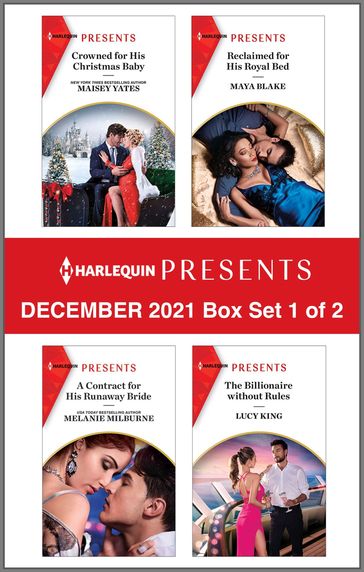 Harlequin Presents December 2021 - Box Set 1 of 2 - Maisey Yates - Melanie Milburne - Maya Blake - Lucy King