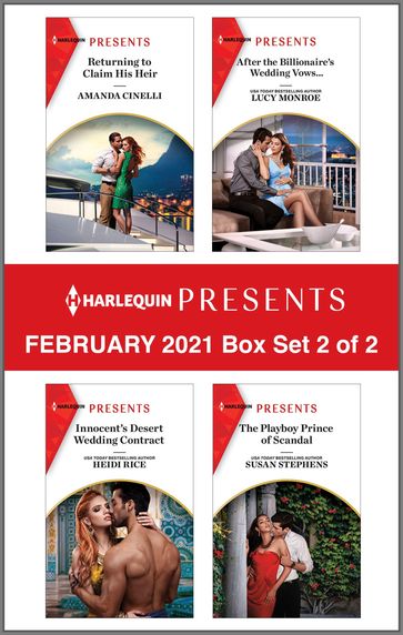 Harlequin Presents - February 2021 - Box Set 2 of 2 - Amanda Cinelli - Heidi Rice - Lucy Monroe - Susan Stephens