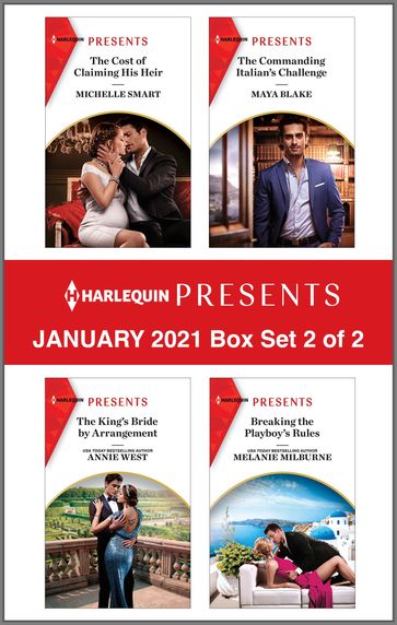 Harlequin Presents - January 2021 - Box Set 2 of 2 - Michelle Smart - Annie West - Maya Blake - Melanie Milburne