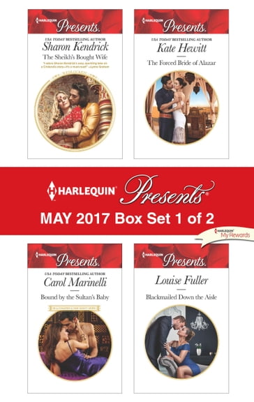 Harlequin Presents May 2017 - Box Set 1 of 2 - Sharon Kendrick - Carol Marinelli - Kate Hewitt - Louise Fuller