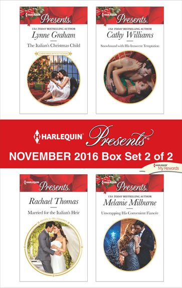 Harlequin Presents November 2016 - Box Set 2 of 2 - Cathy Williams - Lynne Graham - Melanie Milburne - Rachael Thomas