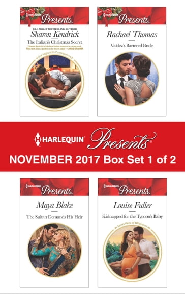 Harlequin Presents November 2017 - Box Set 1 of 2 - Louise Fuller - Maya Blake - Rachael Thomas - Sharon Kendrick