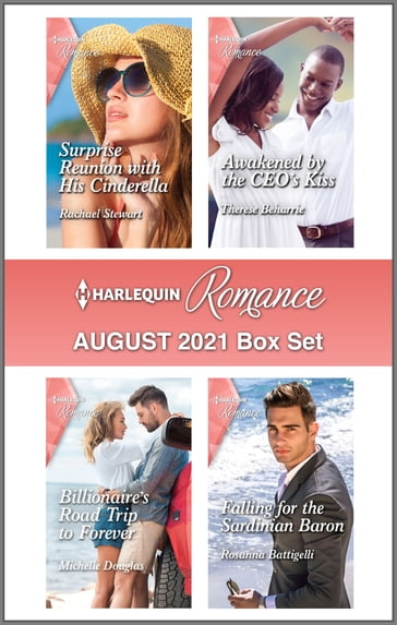 Harlequin Romance August 2021 Box Set - Rachael Stewart - Therese Beharrie - Michelle Douglas - Rosanna Battigelli