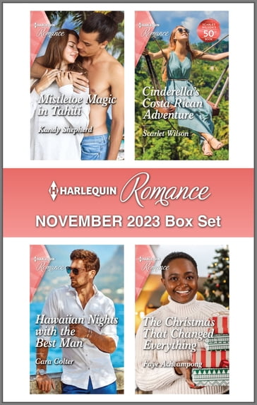 Harlequin Romance November 2023 Box Set - Kandy Shepherd - Scarlet Wilson - Cara Colter - Faye Acheampong