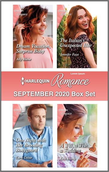 Harlequin Romance September 2020 Box Set - Ally Blake - Jennifer Faye - Cara Colter - Kate Hardy