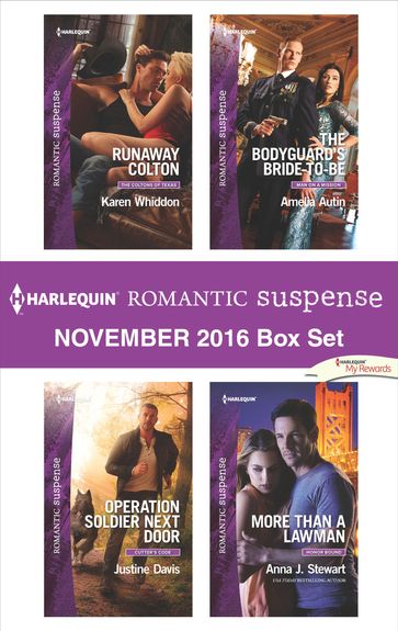 Harlequin Romantic Suspense November 2016 Box Set - Amelia Autin - Anna J. Stewart - Justine Davis - Karen Whiddon