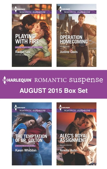 Harlequin Romantic Suspense August 2015 Box Set - Amelia Autin - Justine Davis - Karen Whiddon - Rachel Lee