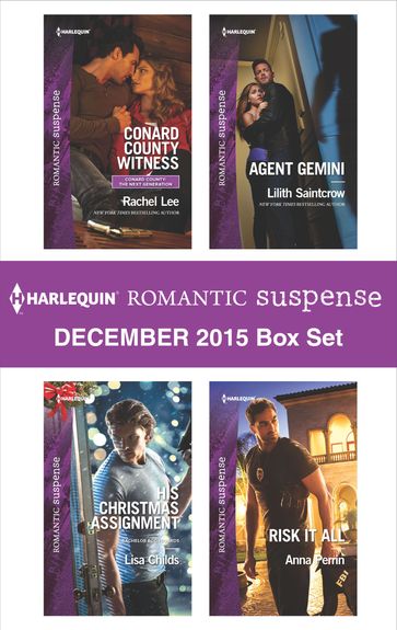 Harlequin Romantic Suspense December 2015 Box Set - Anna Perrin - Lilith Saintcrow - Lisa Childs - Rachel Lee