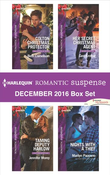 Harlequin Romantic Suspense December 2016 Box Set - Beth Cornelison - Geri Krotow - Jennifer Morey - Marilyn Pappano