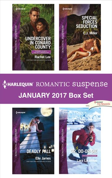Harlequin Romantic Suspense January 2017 Box Set - C.J. Miller - Elle James - Lara Lacombe - Rachel Lee
